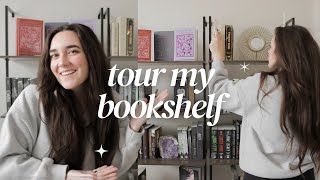Bookshelf Tour! Setting up my new shelves, thrifting for decor, & used book haul 🫶