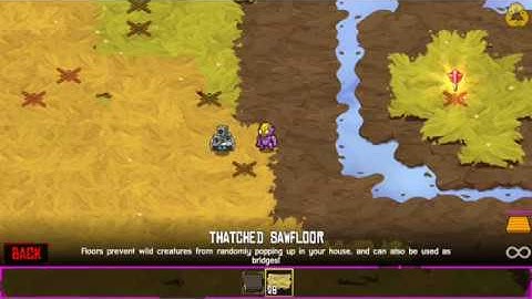 Crashlands (by Butterscotch Shenanigans) - rpg game for Android and iOS - gameplay.