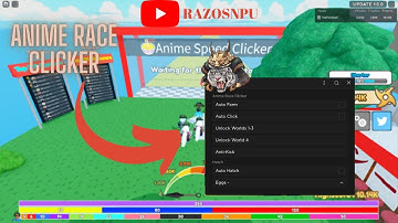 🍜 Anime Race Clicker op shuriken Farm [AUTO finish, Auto egg, Auto Money Moree]