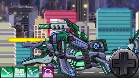 Combine! Dino Robot: Mosasaurus - Secret Moves