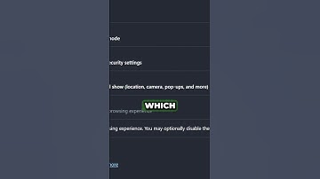 How to enable or disable Camera in Opera #shorts