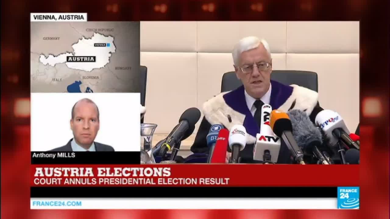 Austria elections: court annuls presidential election result