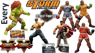 ***see newer video*** Every Storm Collectibles Street Fighter Comparison List
