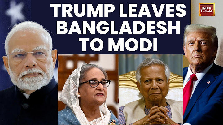 কেন ট্রাম্প বাংলাদেশ ইস্যু প্রধানমন্ত্রী নরেন্দ্র মোদির উপর ছেড়ে দিলেন? | বাংলাদেশ সংকট | শেখ হাসিনা | প্রধানমন্ত্রী মোদী
