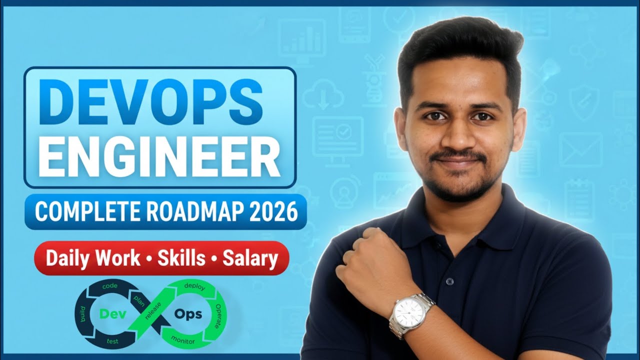 DevOps Engineer Roadmap for Freshers 2026 🚀 | Skills, Salary, Daily ...