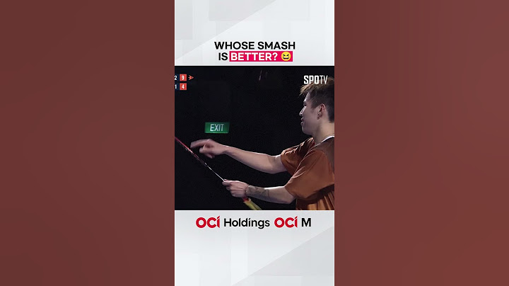 Whose Smash Is Better? #kunlavutvitidsarn #LeeCheukYiu #badminton #bdmntnxl