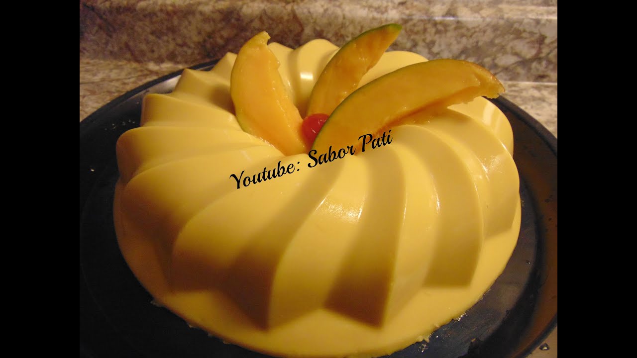 GELATINA DE MANGO - YouTube