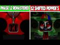 Sprunki Phase 12 Footlong's Take vs Remastered Vs 12-Shifted Pepper's Take [ Incredibox Sprunki ]