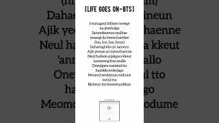 DescriptionXlife goes on bts lyrics #viral #kpop #bts #song#viralshorts #rap#explore#hybe #1million