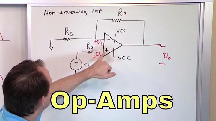 01 - The Non-Inverting Op-Amp (Amplifier) Circuit