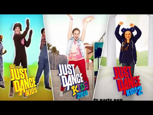 JUST DANCE KIDS SERIES (1, 2 & 2014) FULL SONG LIST (Wii) | JUST DANCE  SPIN-OFF - YouTube