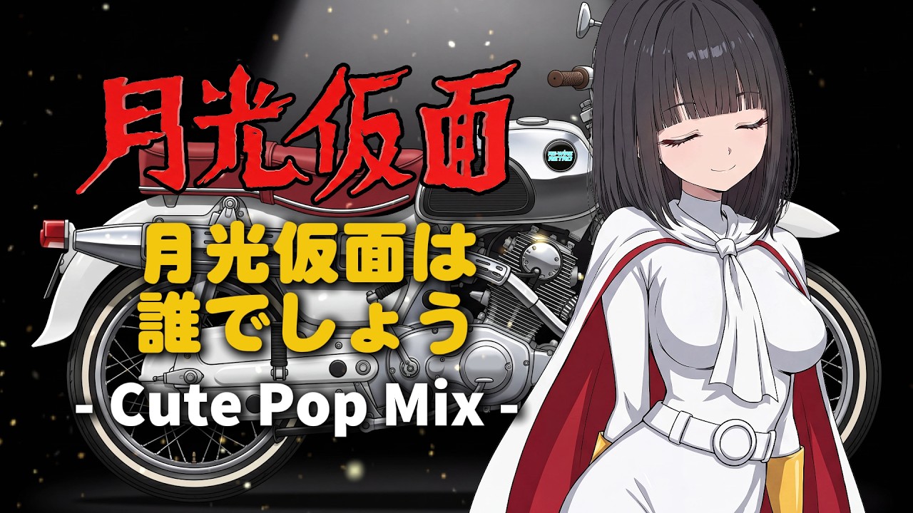 Moonlight仮面ページ Moonlight Mask】Gekko Kamen wa Dare Deshou - Cute Pop Mix - (AI