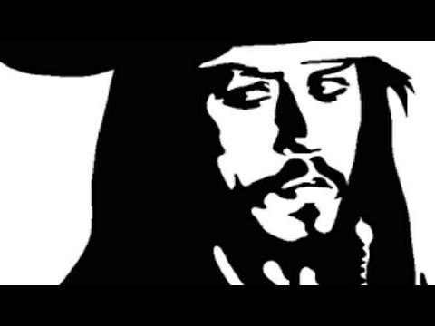 Jack Sparrow drawing - YouTube