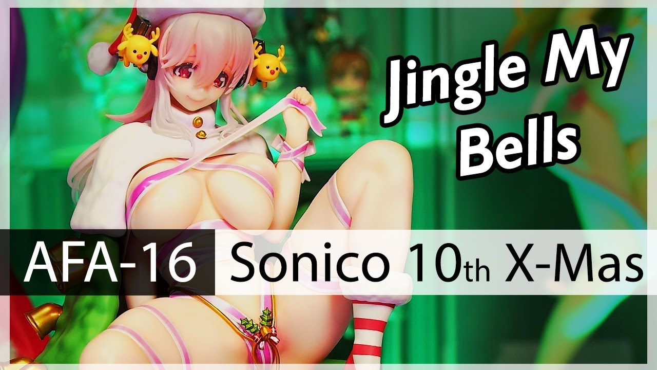 AFA-16 | A Sexy Sonico Christmas - Figure Review!