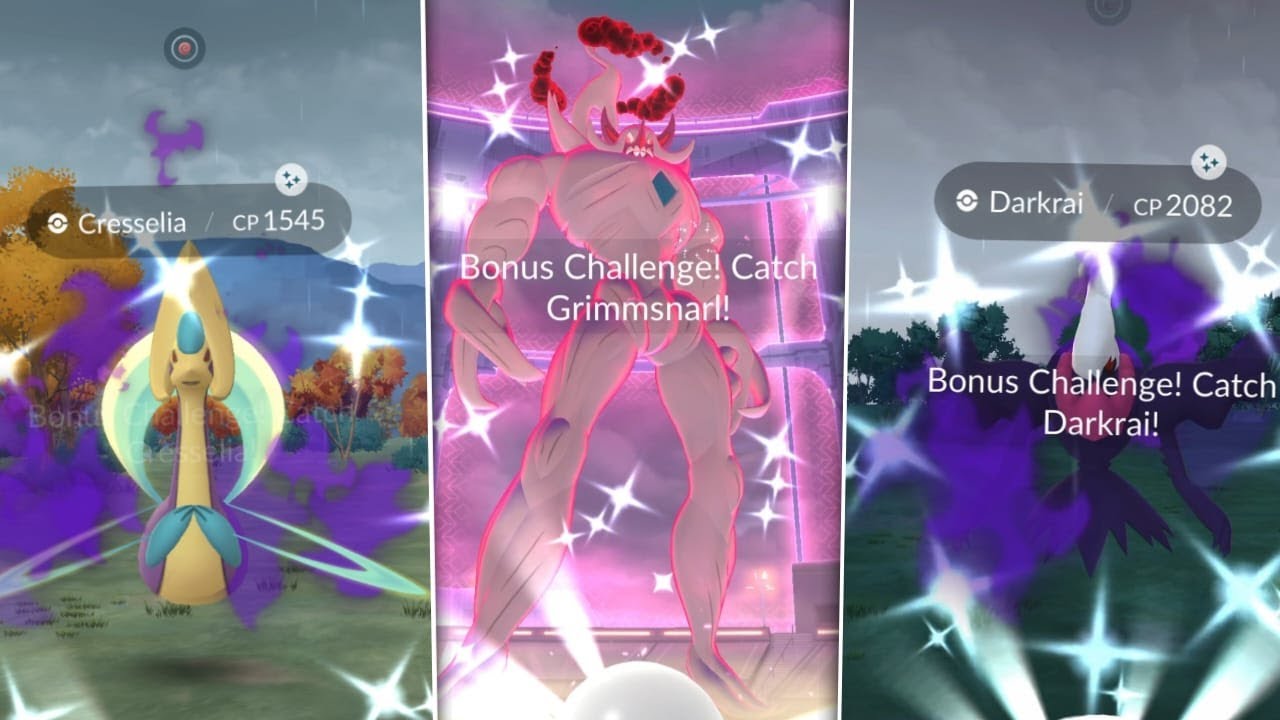 SHADOW DARKRAI and MAX GRIMSNARL | POKEMON GO WIL AREA LIVE