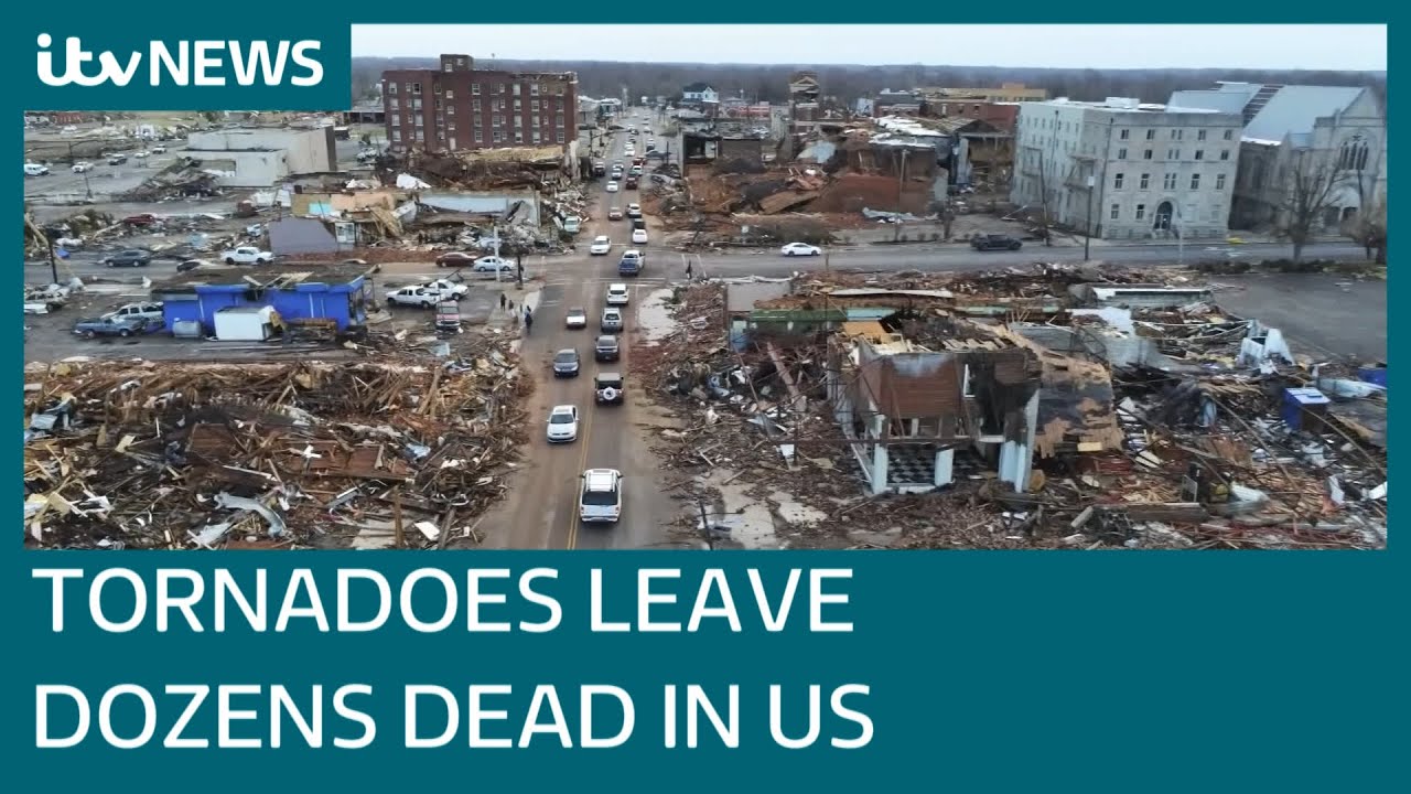 Dozens dead as tornadoes rip through Kentucky and other US states | ITV ...