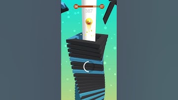 Stack Ball - Gameplay🎮 lvl 56-57 (Android/IOS) #shorts