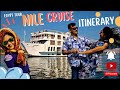 Complete Nile Cruise Itinerary | IS NILE CRUISE WORTH IT?  Aswan to Luxor Luxury Cruise Tour|