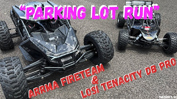 Arrma Fireteam & Losi Tenacity DB Pro | 🌋RC Action Hawaii🌴 RC Monster Truck Buggy