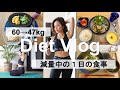 【−14kg】辛くない！しっかり食べて確実に痩せる1日の減量ご飯【ダイエットVlog#3】