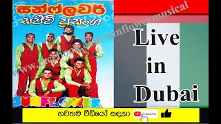 🎵 එළිමහන් ප්‍රසංග | ඩුබායි සංචාරය || SUNFLOWER Live in Dubai
