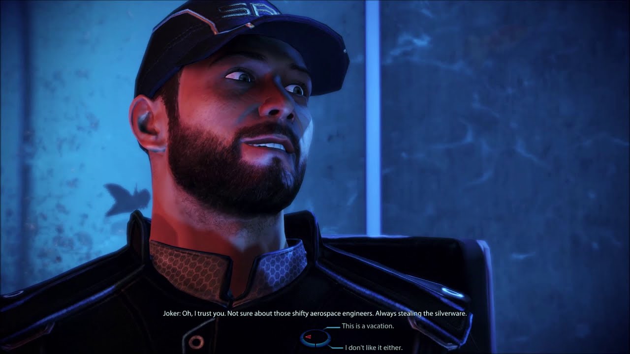 ME3: Citadel DLC [Part 1] A French (???) Sushi Place with Joker (Olivia Shepard)