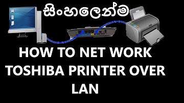 How to Setup Toshiba e studio 233,256,257...। Install Toshiba Photocopy on Networking Pc All in one
