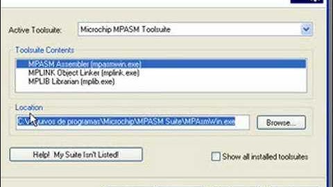 criando projeto no mplab