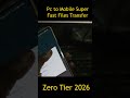 Mobile me PC ki Files 5 Sec me Transfer! (No USB) 2026