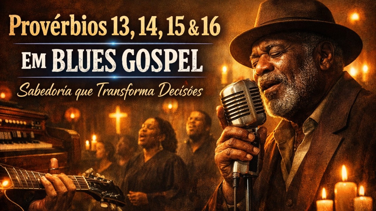 Provérbios 13, 14, 15 e 16 em BLUES GOSPEL — Sabedoria que Transforma Decisões