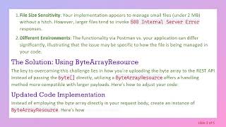 Solving InternalServerError: 500 in Spring RestTemplate for Large Files