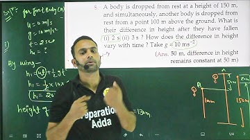 PFP-8 based on motion under the gravity ch-03 11th physics from SL ARORA/ motion in a straight line