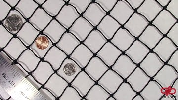 #18 X 1" Tarred Knotted Nylon Netting from Gourock.com