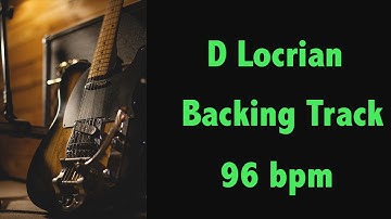 D Locrian Mode Backing Track