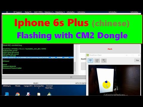 Iphone 6s Plus (chinese) Flashing Software CM2 Dongle .  :-)