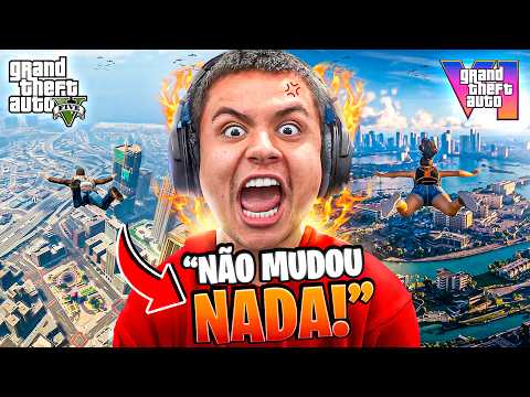 GTA 6 LOOKS JUST LIKE GTA 5, HAS IT NOT EVOLVED AT ALL!? 😱 (Paulinho o LOKO)