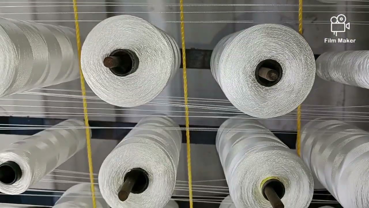 மீன் பிடிக்கும் வலை உற்பத்தி செய்யும் இடம்