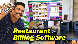 Very Simple Restaurant Software Restaurant Management Billing accounting Software with Waiter App screenshot 2