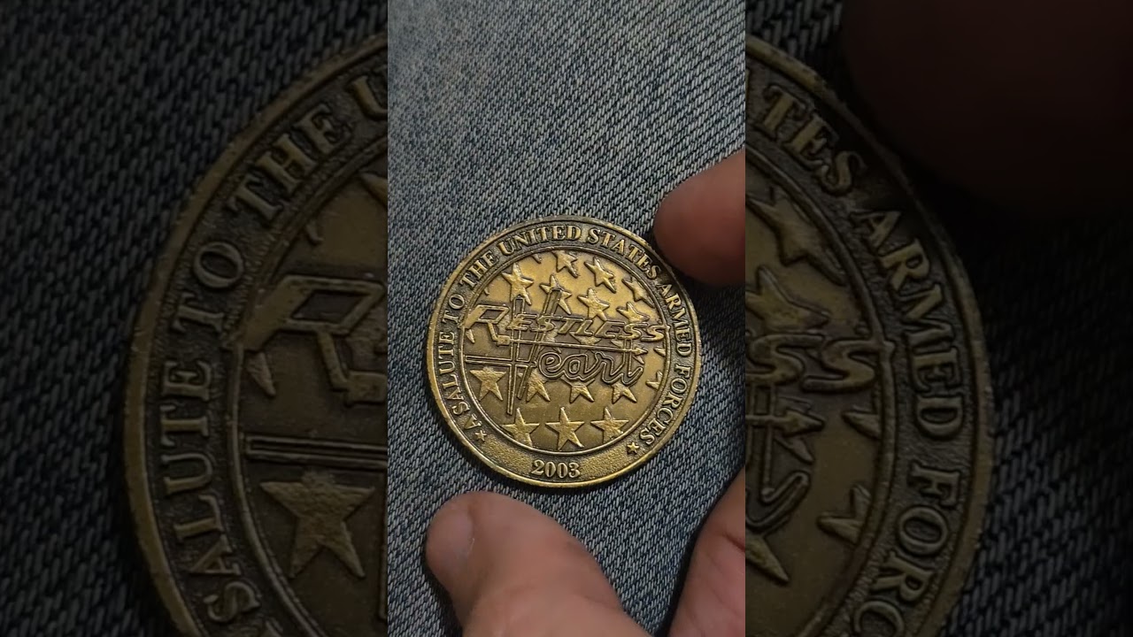 Coinstar Reject - 2003 American Forces Brass Medallion  (Found 10NOV2024)