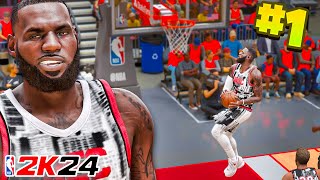 Meet The #1 SLASHER BUILD For REC In NBA 2K24!