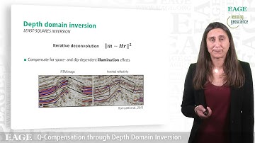 EAGE E-Lecture: Q-Compensation Through Depth Domain Inversion by Maud Cavalca