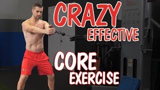 Could This Be the SAFEST & Most Effective Core Exercise? (Anti-Rotational Pallof Press)