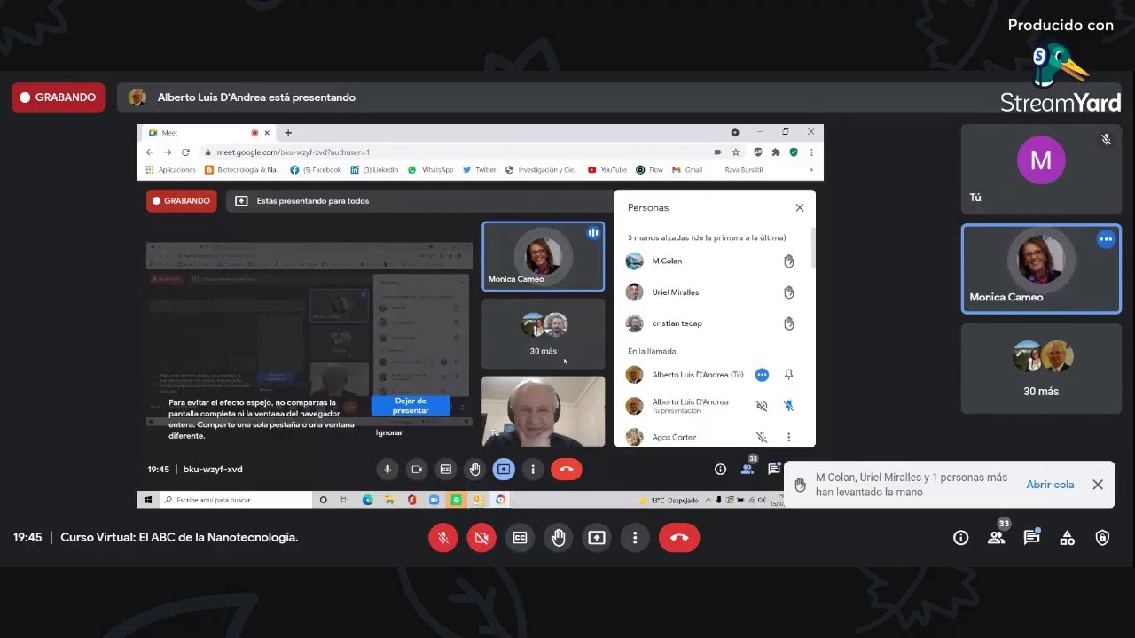 Curso Virtual: El ABC de la Nanotecnología.