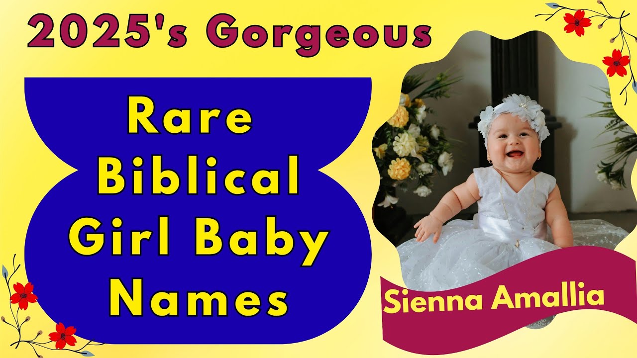 Rare Bible Girl Names You’ve NEVER Heard(Perfect for 2025)Christian Girl Baby Names, Biblical Names