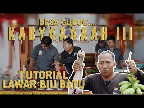 TUTORIAL LAWAR BIU BATU DAN OLAHAN DARI HASIL KEBUN DESA GUBUG | MASAKAN JEJAK I MADE