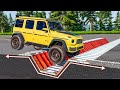 Cars vs Upside Down Speed Bump #1 BeamNG Drive Challenge Ends in Total Destruction!#4