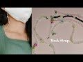 DIY Mask Strap | Bead Mask Strap | Tali Masker Manik-Manik