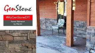 GenStone VS Natural Stone 🏚🔜🏠 Which One is Easier? #mygenstonediy