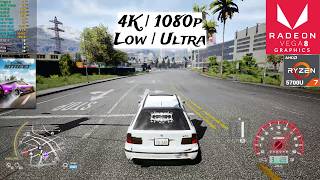 Car X Street : Radeon Vega 8 + Ryzen 7 5700U | 4K