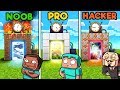 Minecraft - TIME MACHINE! (NOOB vs PRO vs HACKER)